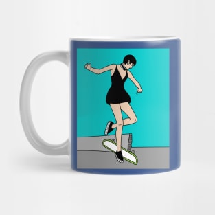 Retro Skateboarder Mug